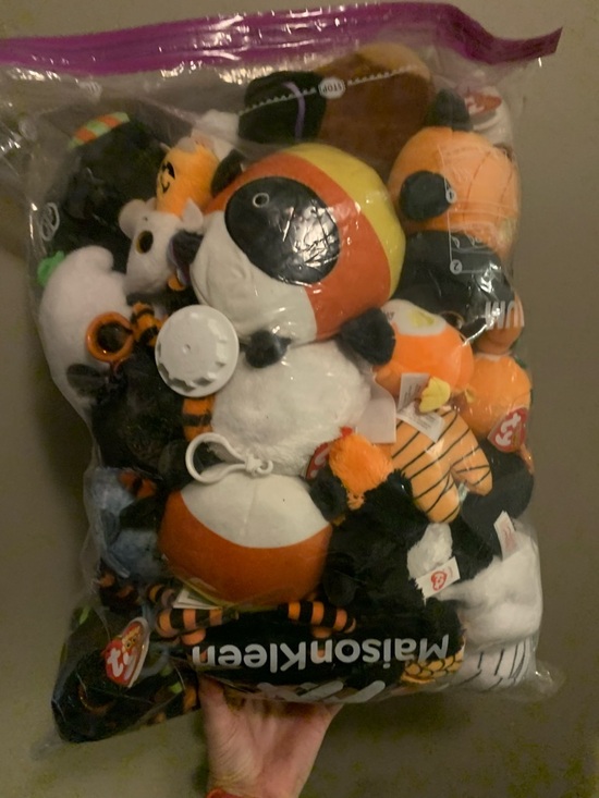 Squishmallows Other - Squishmallows Plush Lot - Orange, Black, White, Yellow, Purple Accents
